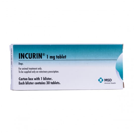Buy Incurin 1mg Tablets from £0.4 UK Pets