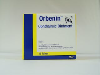 Orbenin Opthalmic Eye Ointment 16.67% w/w