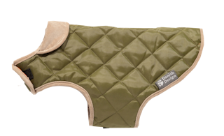 Dog Coat Quilted - Green