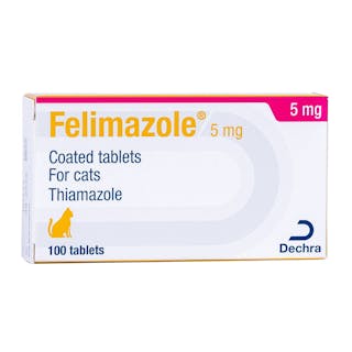 Felimazole Coated Tablets for Cats
