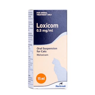 Loxicom for Cats (Meloxicam)  - 0.5mg/ml Oral Suspension