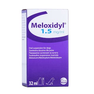 Meloxidyl for Dogs (Meloxicam) - 1.5mg/ml Oral Suspension 