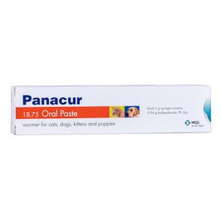 Panacur for Cats and Dogs (18.75% Oral Paste)