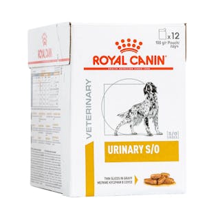 Royal Canin Veterinary Health Nutrition Canine Urinary S/O (Gravy Pouch)