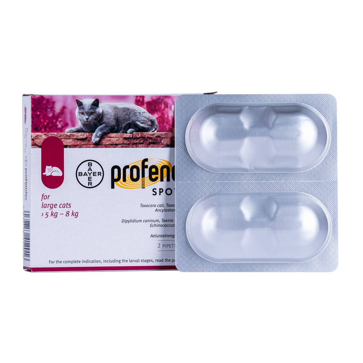 Buy Profender Spot On For Cats From 6 99 Uk Pets