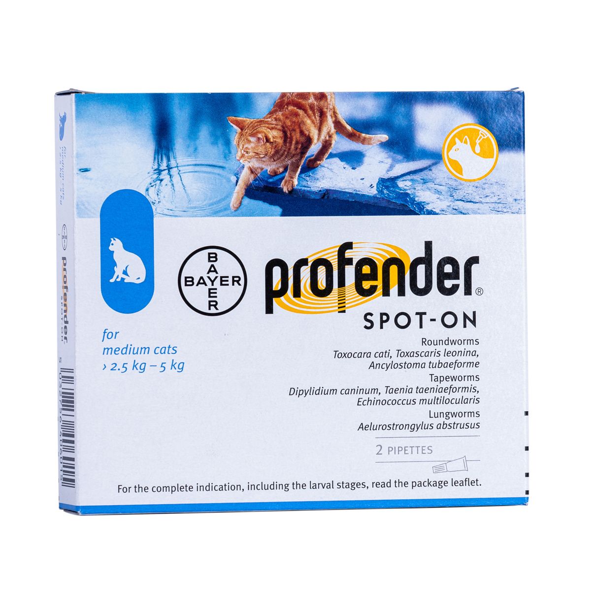 Buy Profender Spot On For Cats From 6 99 Uk Pets